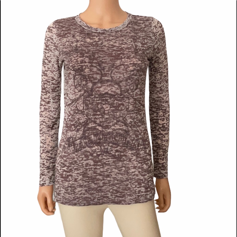 Romeo and Juliet couture swirl long arm tee shirt